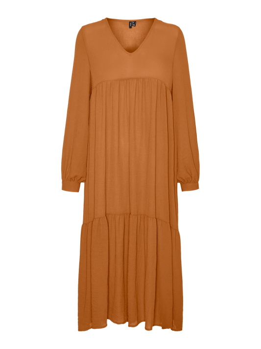 VMZIGGA Dress - Golden Ochre