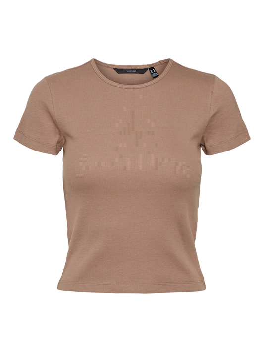 VMCHLOE T-Shirt - Brown Lentil