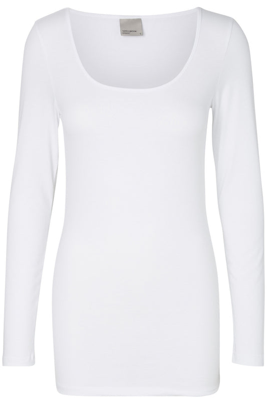 VMMAXI LS shirt - bright white