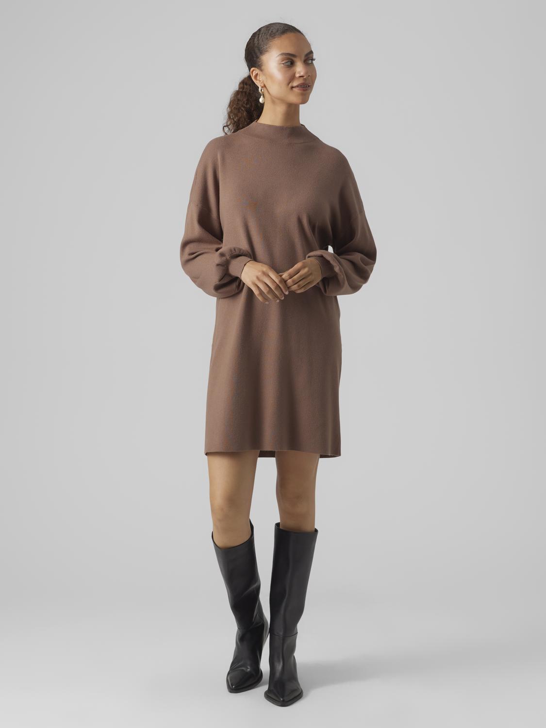VMNANCY Dress - Brown Lentil