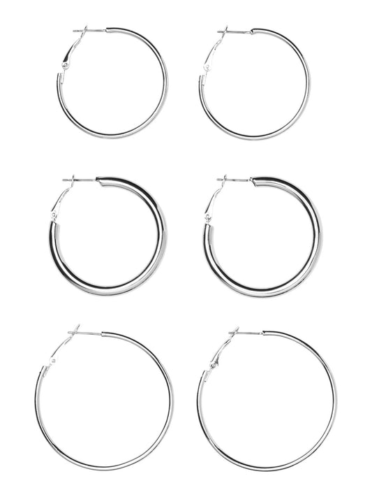 VMMILA Earrings - Silver Colour